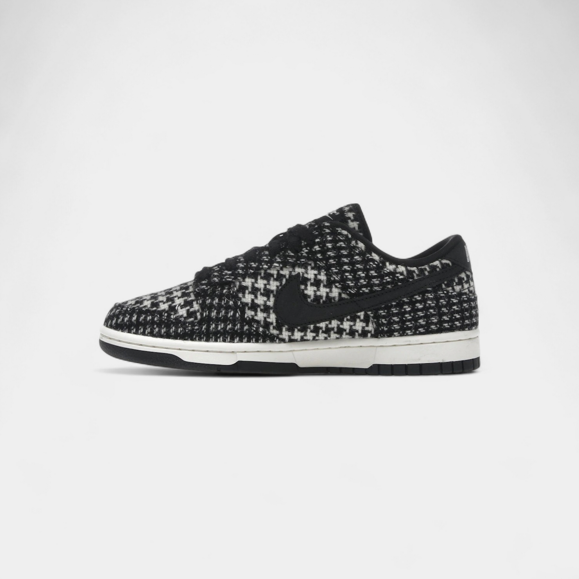 Nike Dunk Low Harris Tweed White Black Multi (Women's)