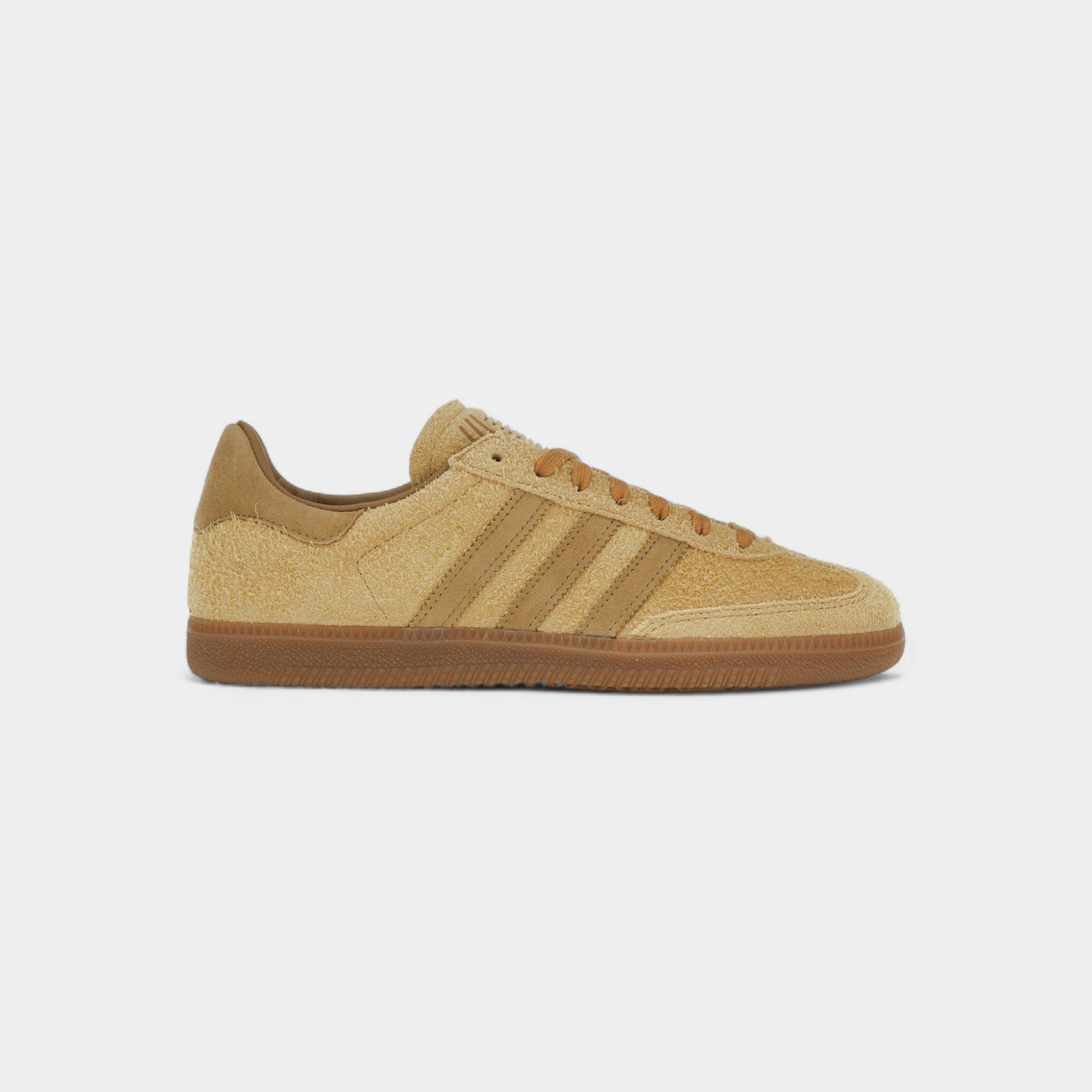 tobacco sambas New Adidas Samba OG JJJJound Mesa Gum US Size 9 Mens ID8709 JJJJound branding hits the insole JJJJound x Adidas Samba "Tobacco"