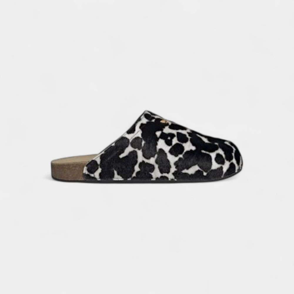 adidas Adimule Slides Cow Print Black Cloud White
