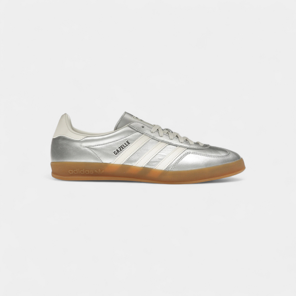adidas Gazelle Indoor Silver Metallic Core White