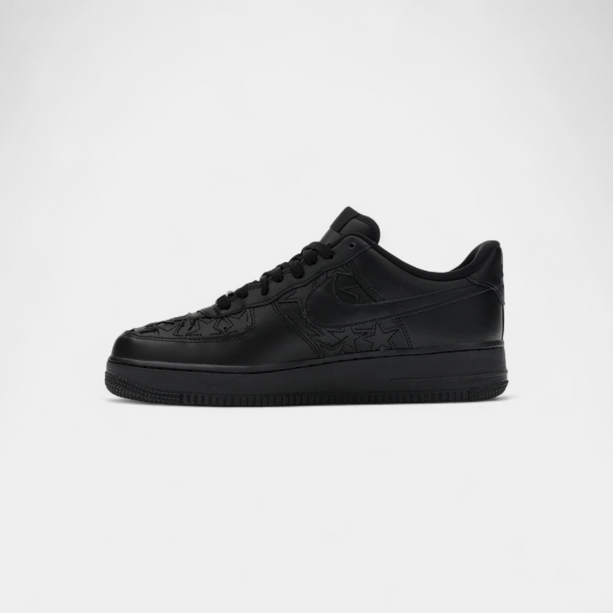 Nike Air Force 1 Low LV8 Triple Black Stars