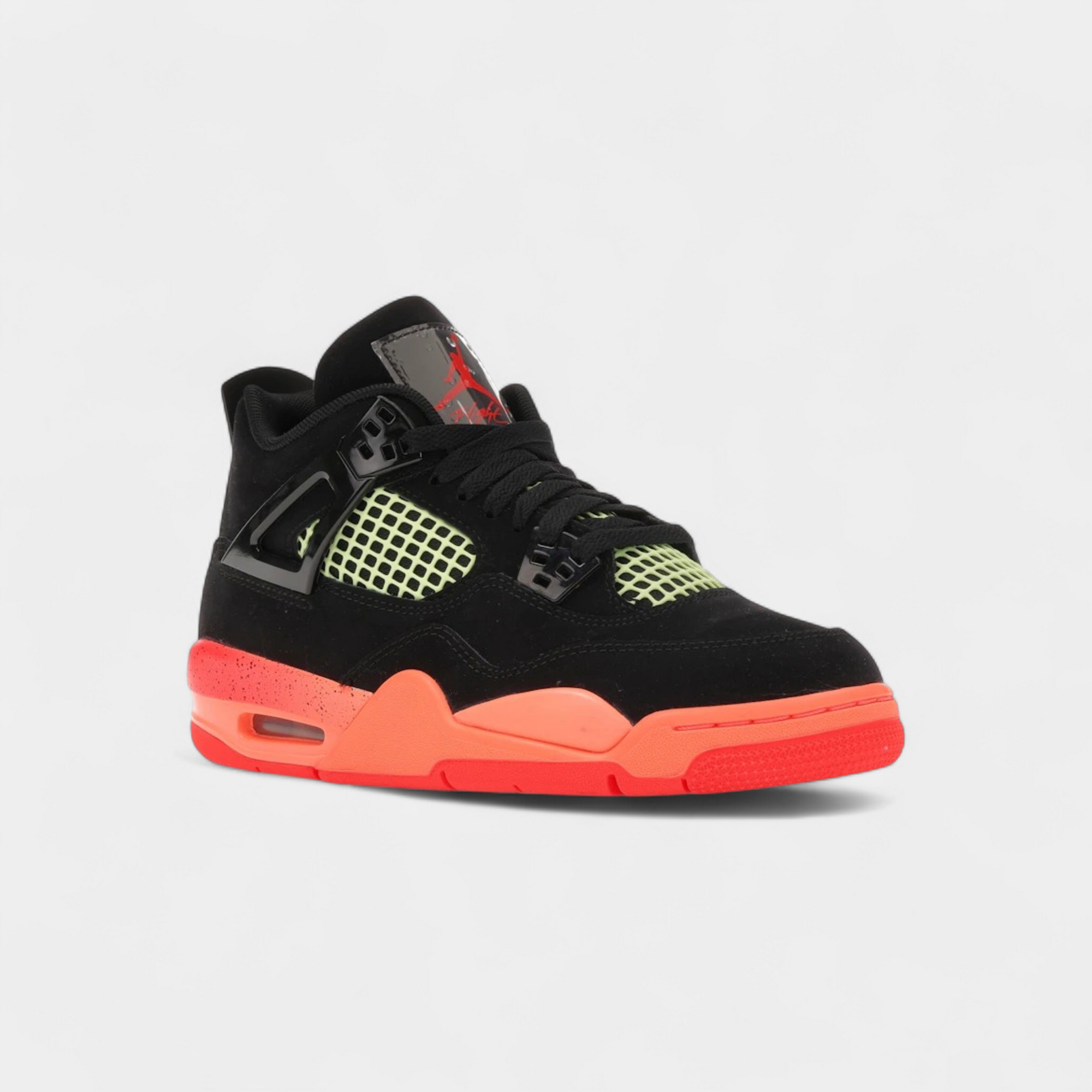 Jordan 4 Retro Black Infrared Barely Volt (GS)