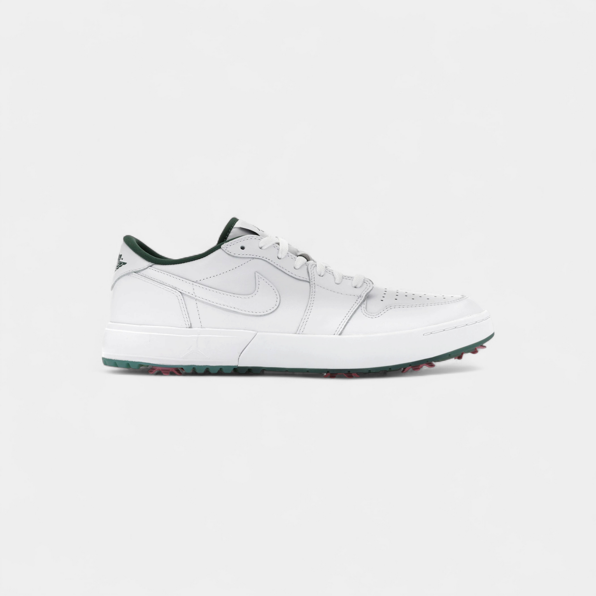 Jordan 1 Low Golf Spiked White Fir Elemental Pink