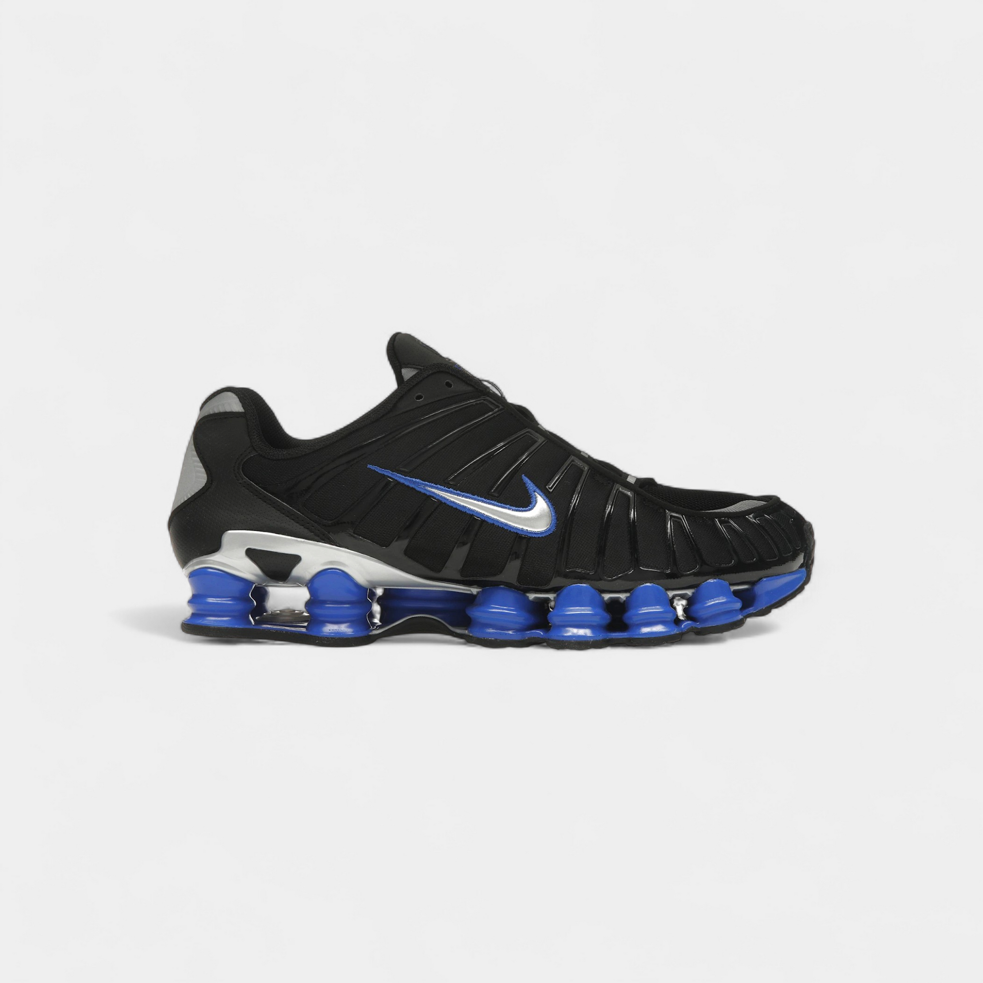 Nike Shox TL Black Racer Blue Metallic Silver