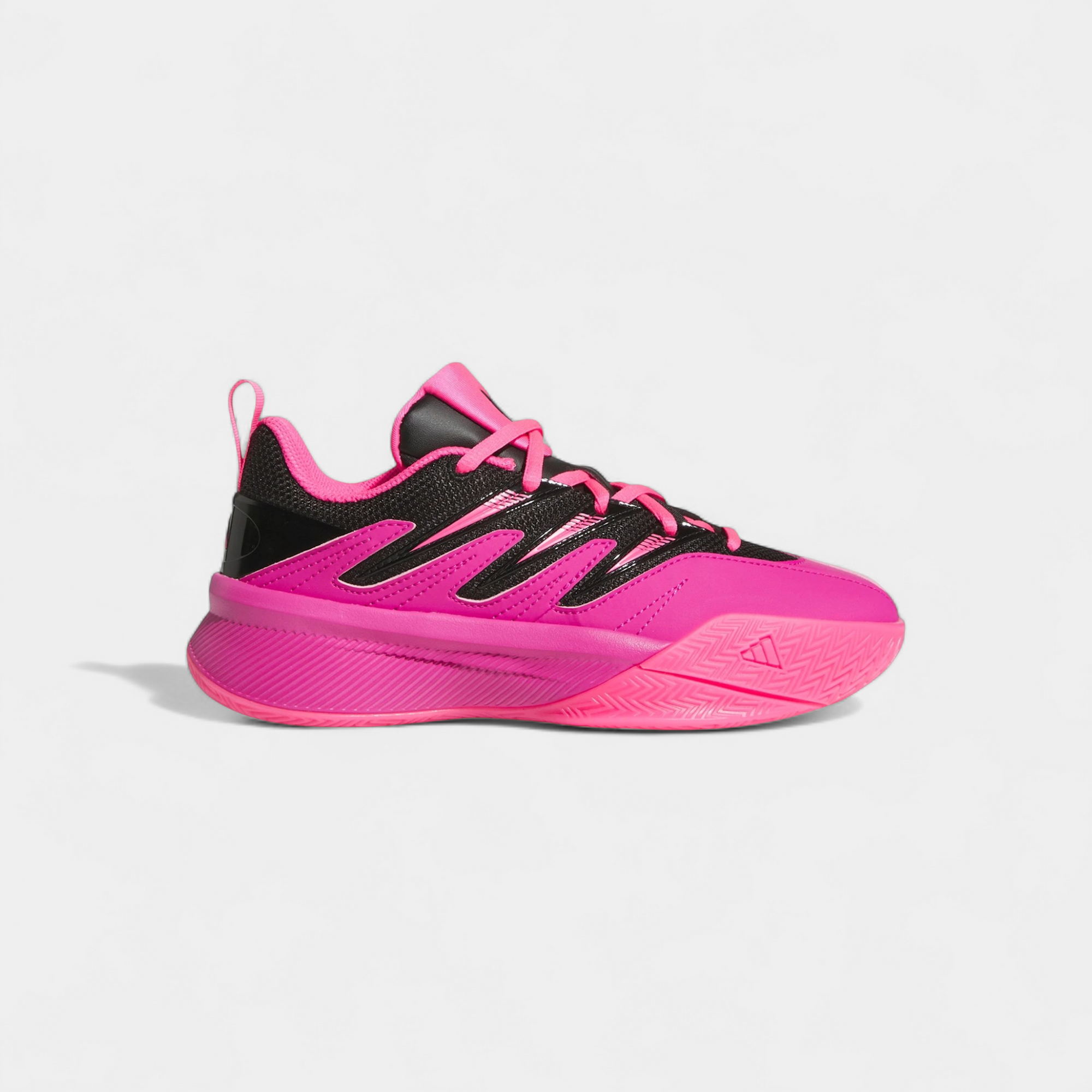 adidas Dame Certified 3 Lucid Fuchsia Core Black Lucid Pink (GS)