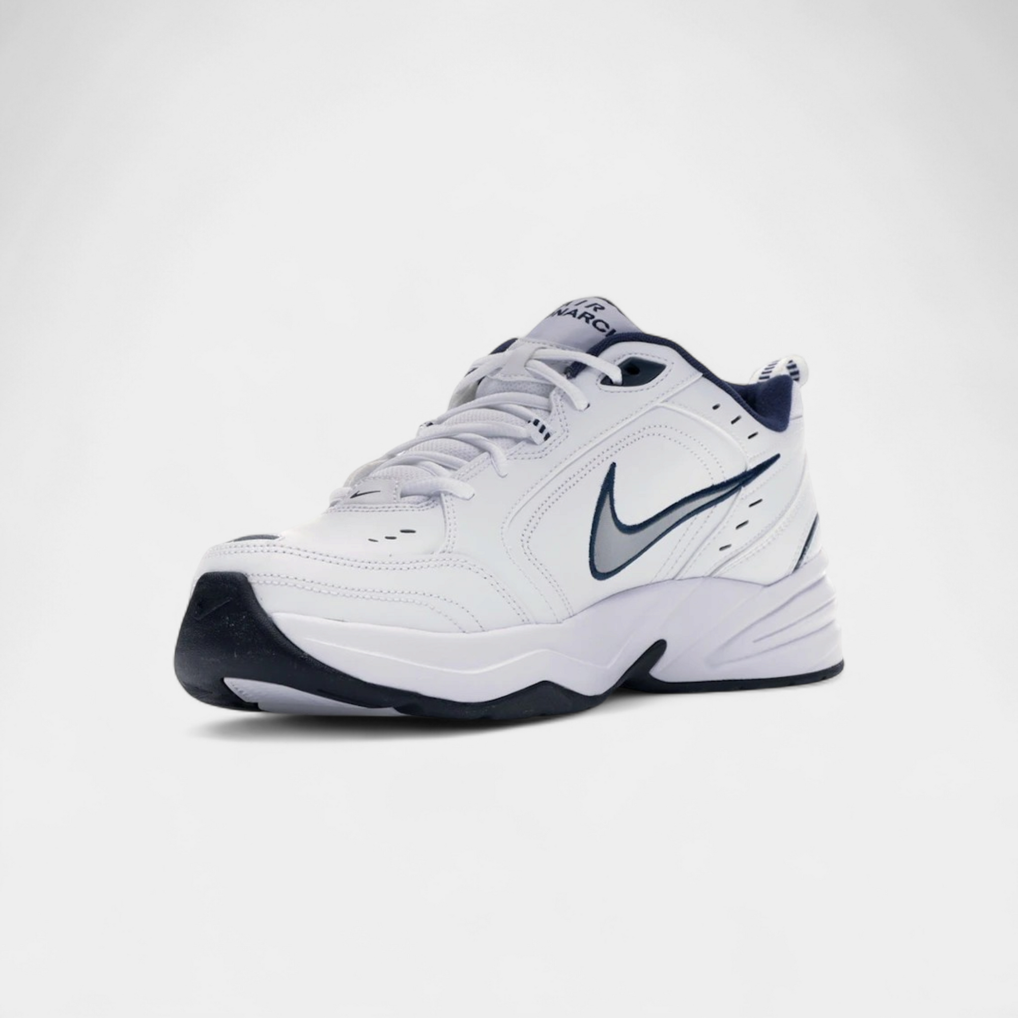 Nike Air Monarch IV White Navy