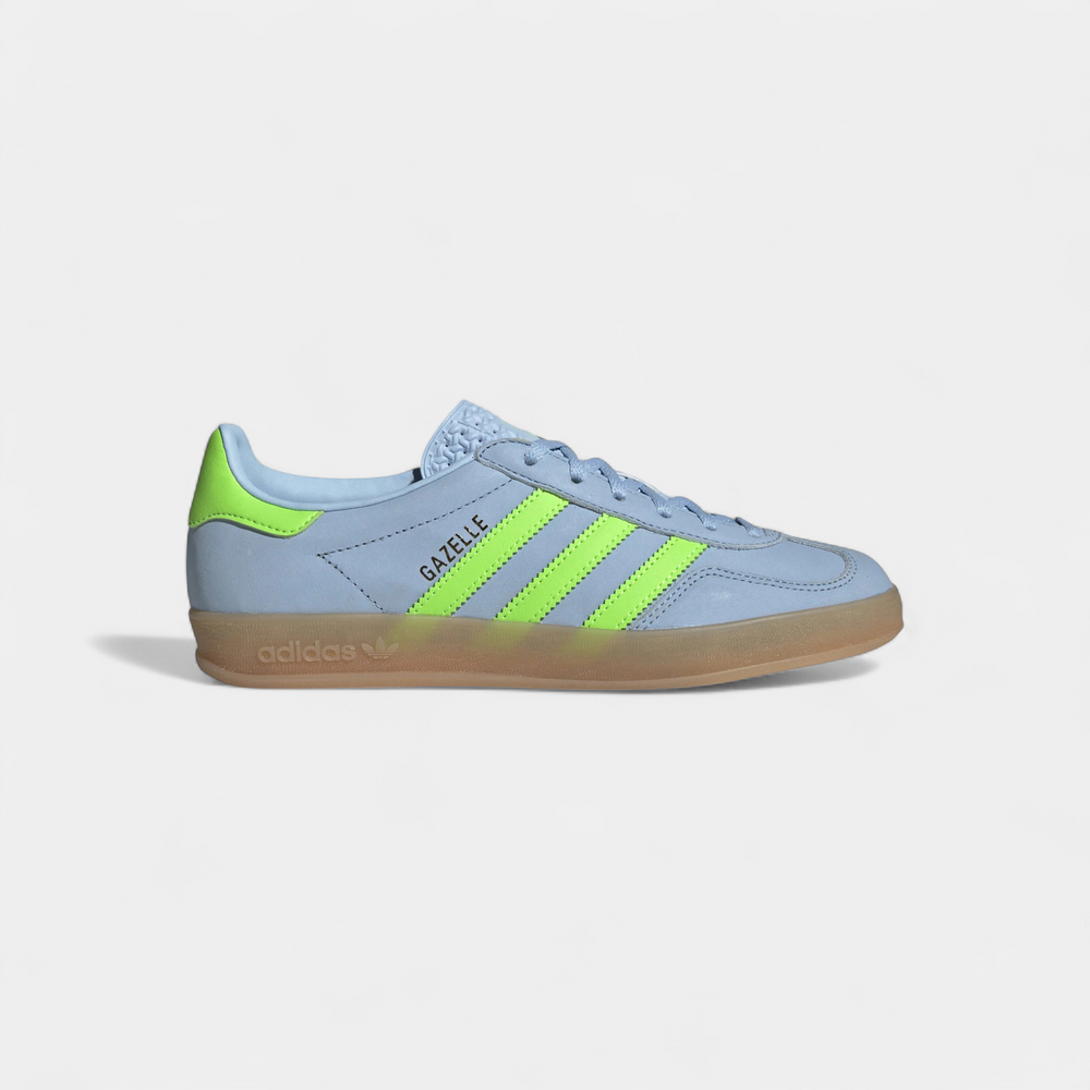 adidas Gazelle Indoor Clear Sky Solar Green (Women's)