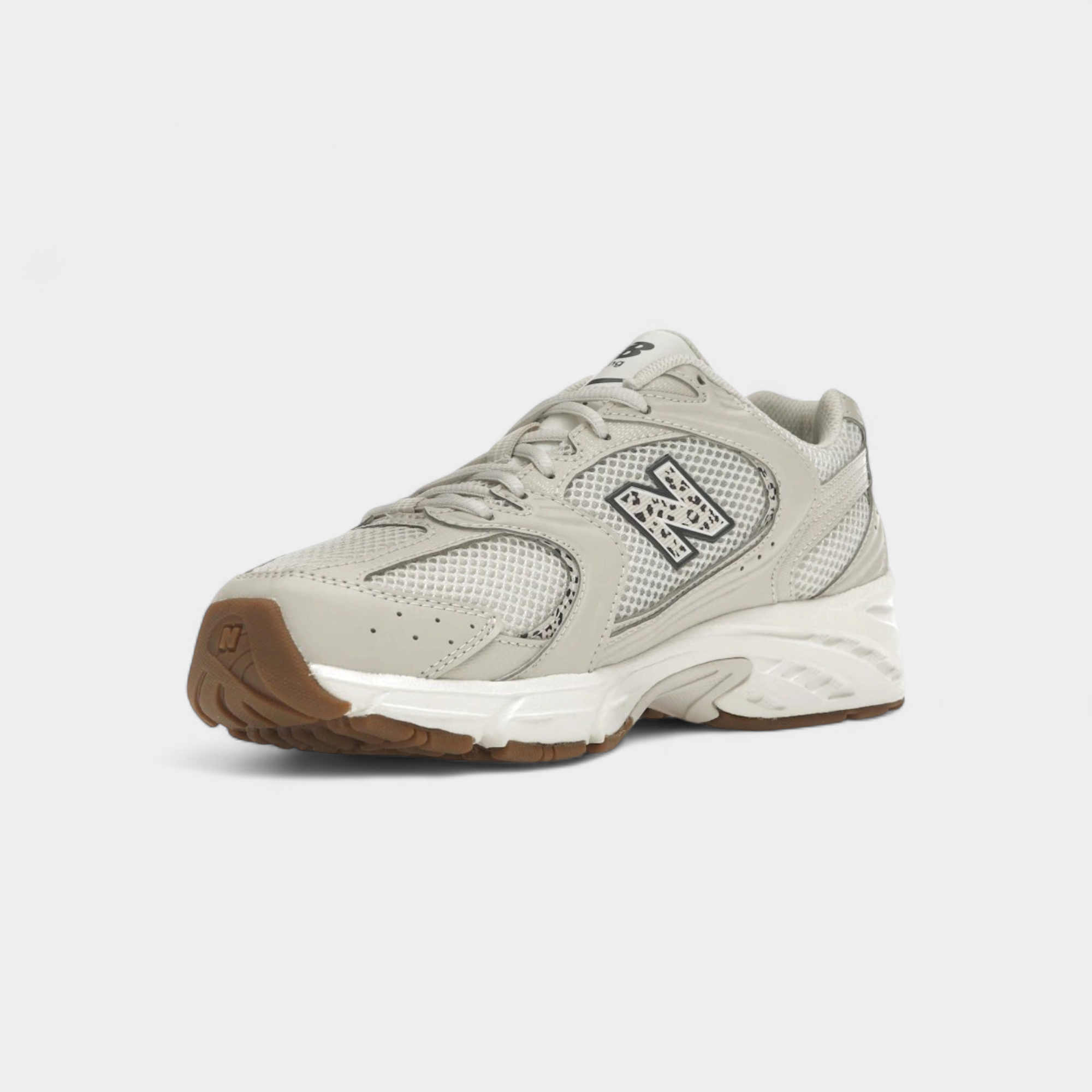 New Balance 530 Moonbeam Cow Print