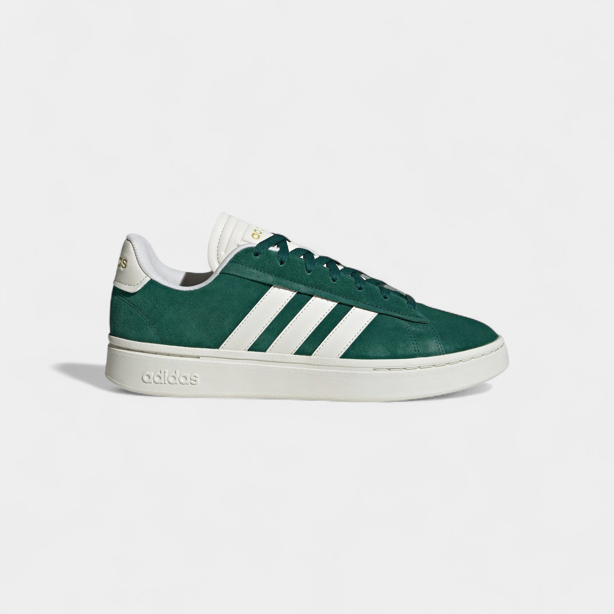 adidas Grand Court Alpha Collegiate Green Off White Gold Metallic