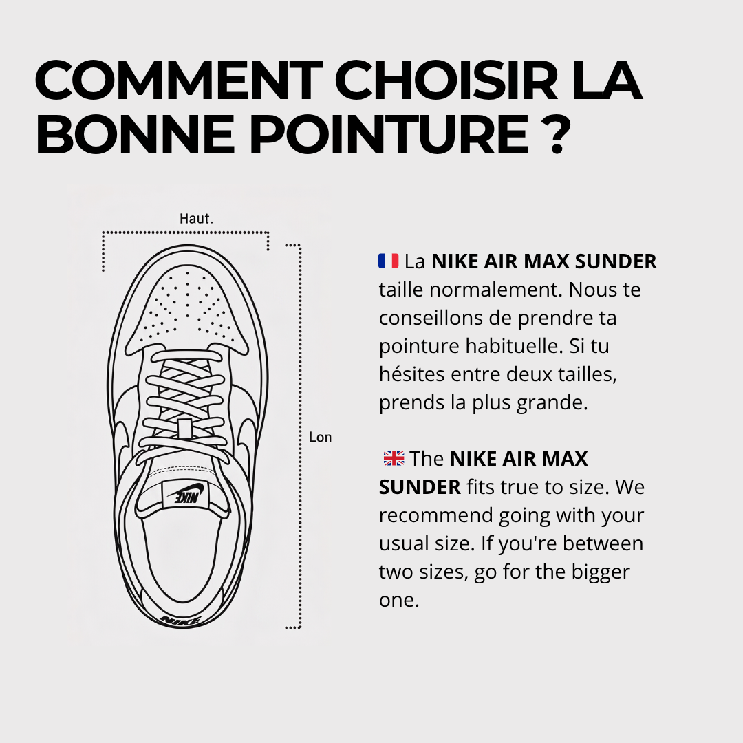 Guide des tailles