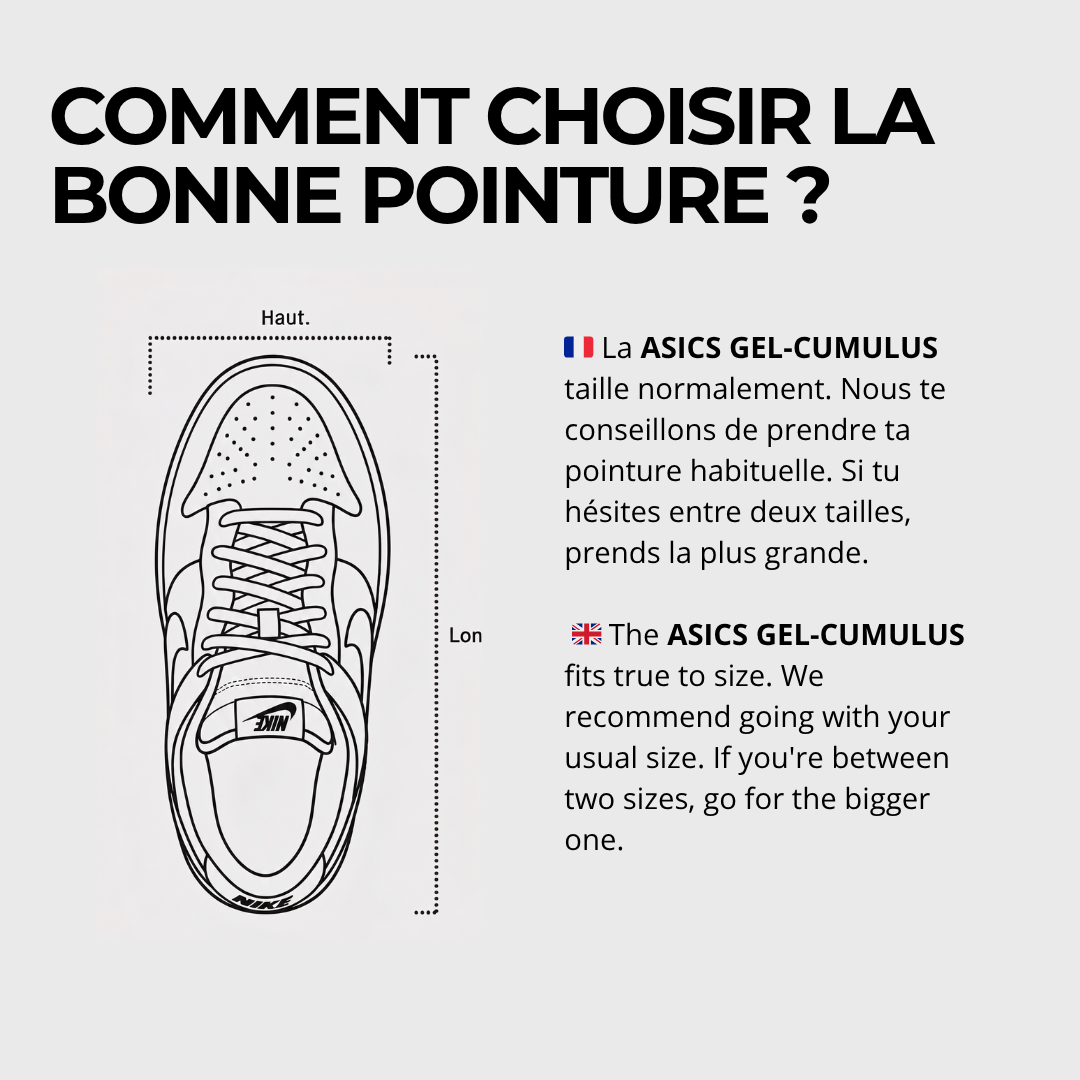 Guide des tailles