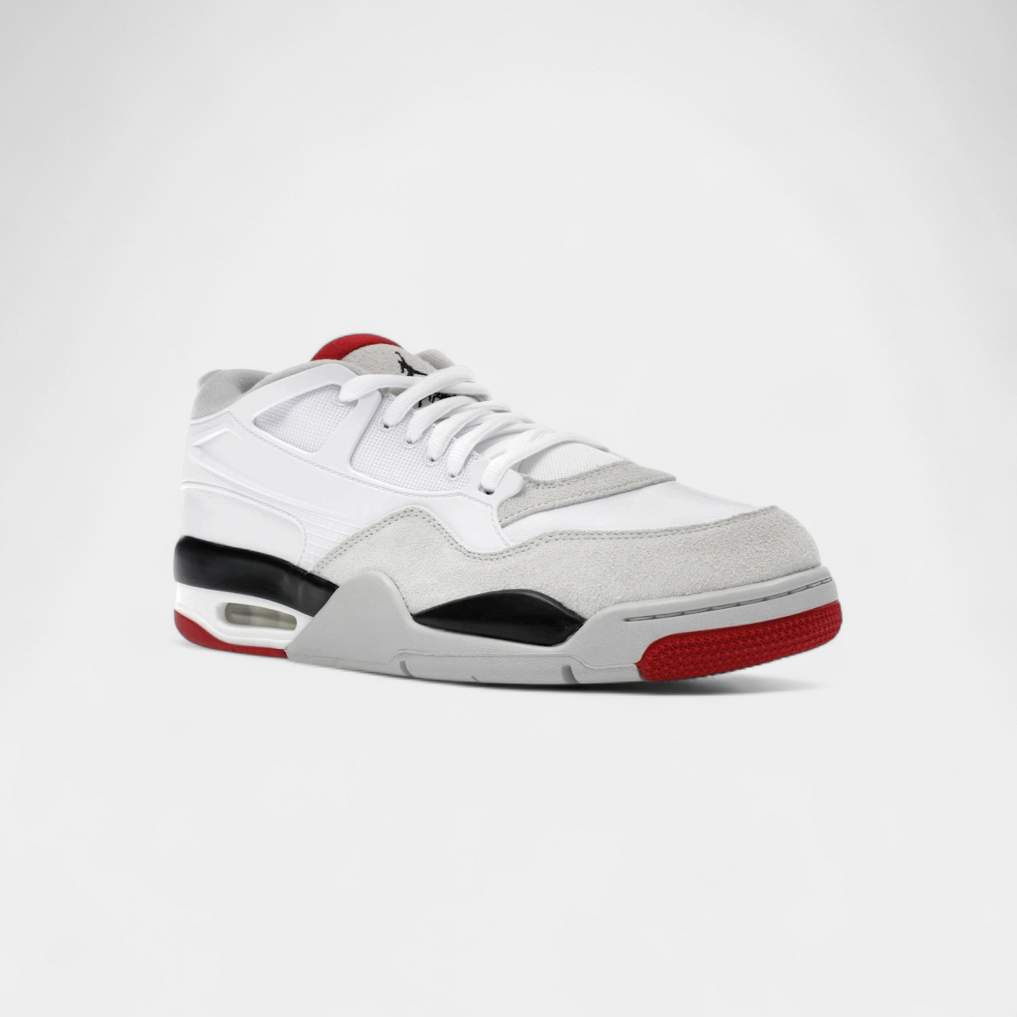 Jordan 4 RM White Fire Red