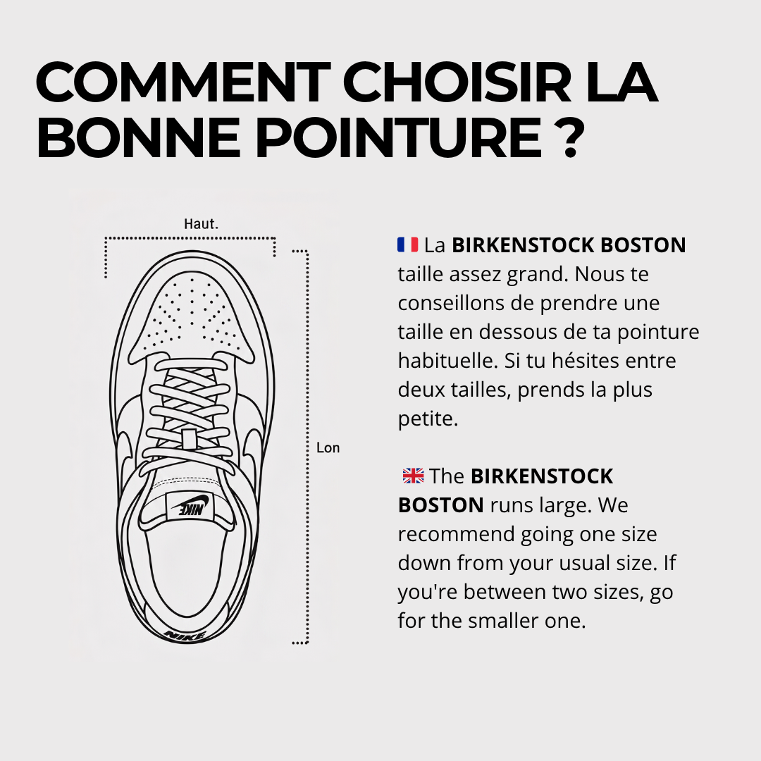 Guide des tailles