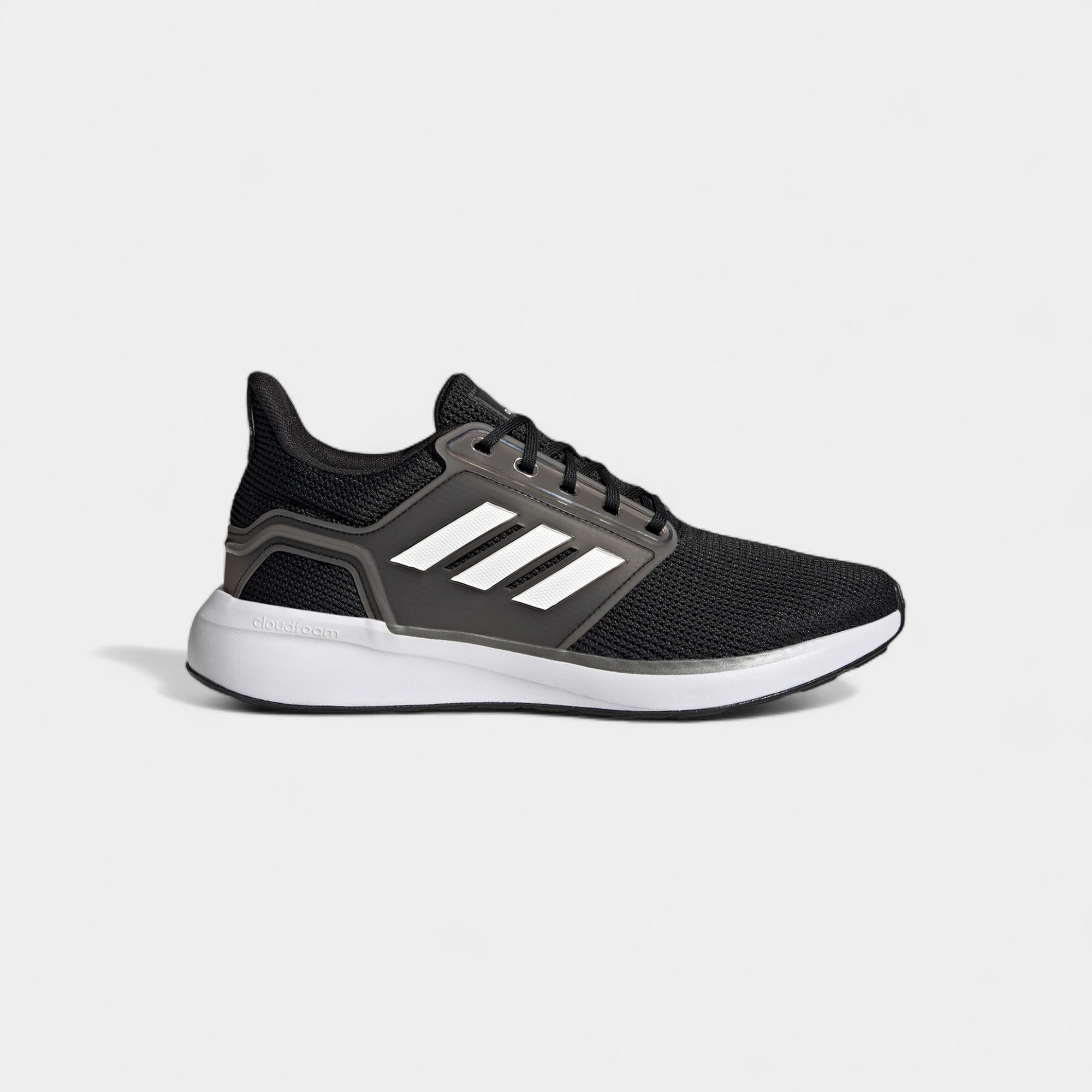 adidas EQ19 Run Core Black Cloud White Iron Metallic