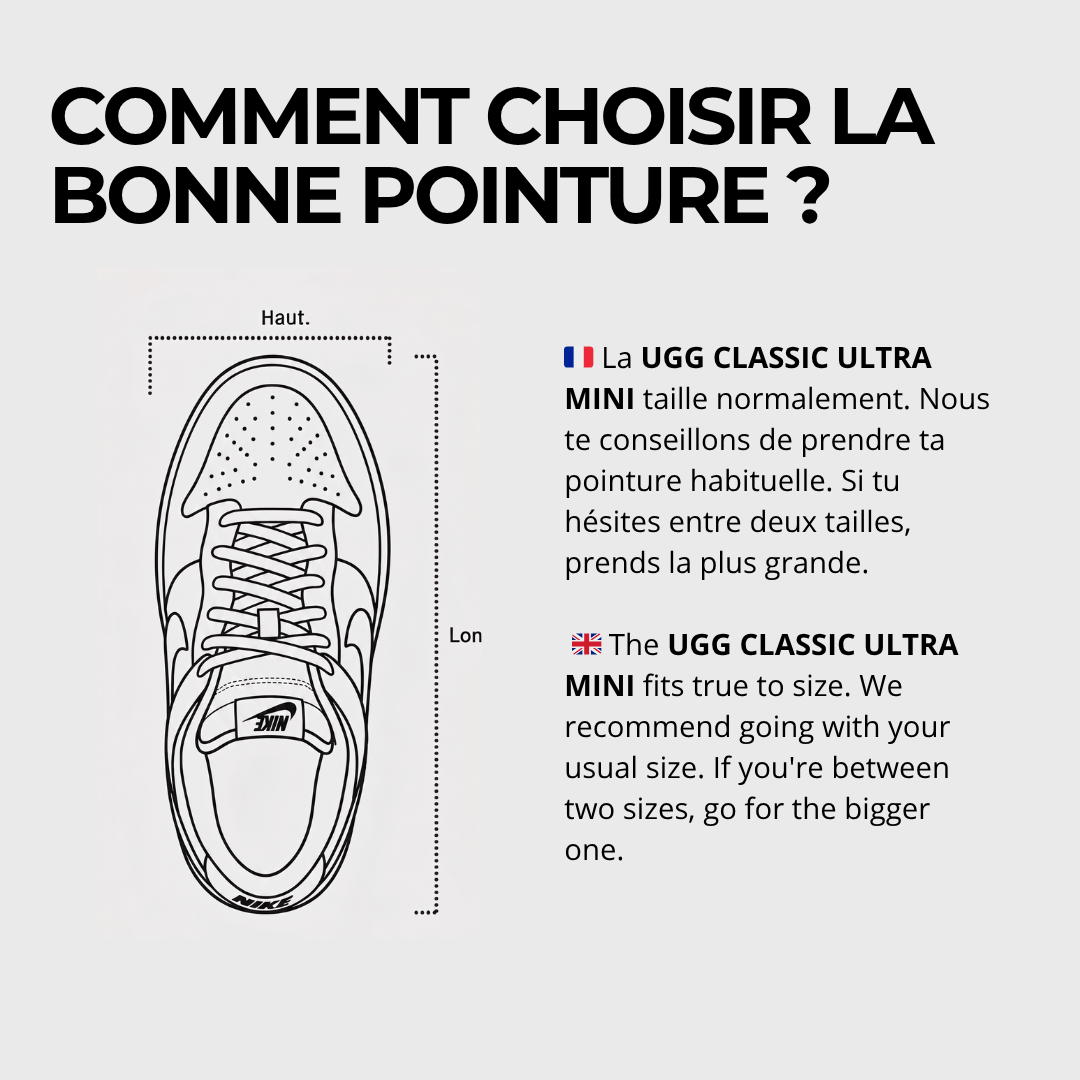 Guide des tailles