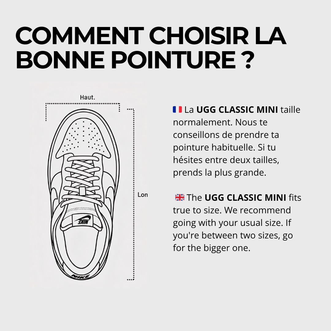 Guide des tailles