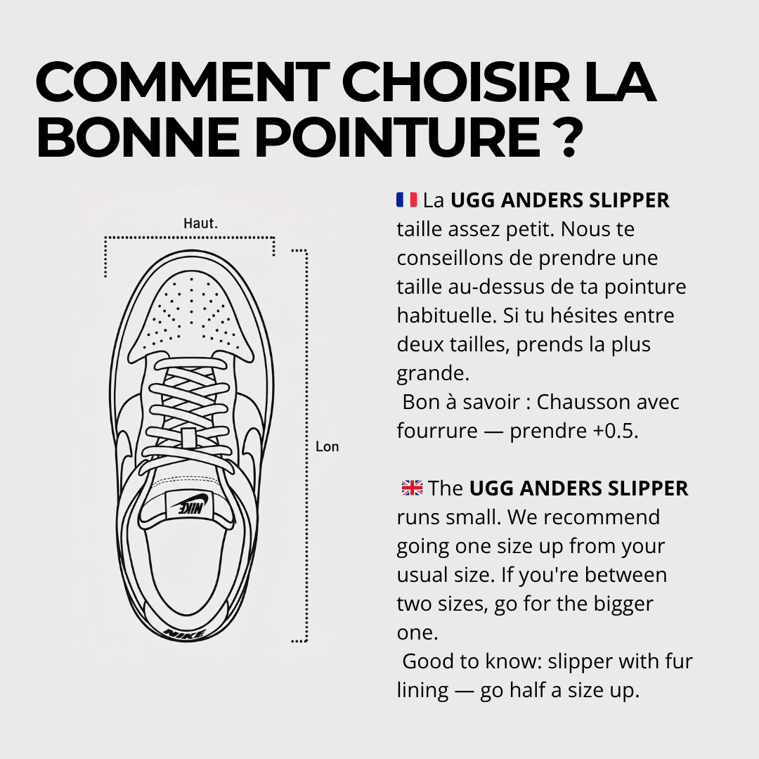 Guide des tailles