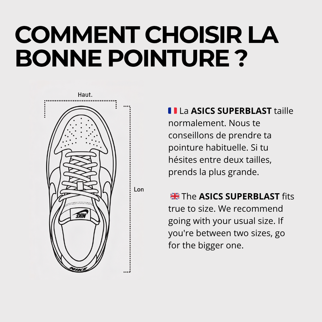 Guide des tailles