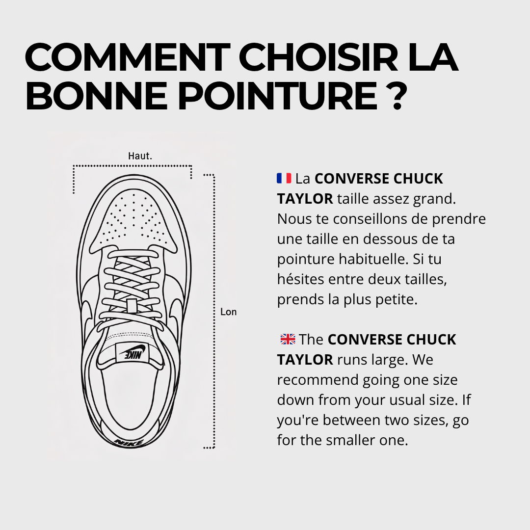 Guide des tailles