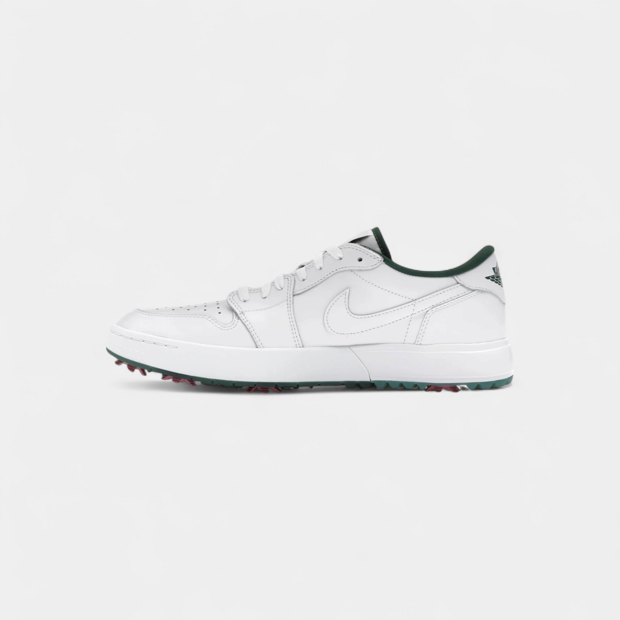 Jordan 1 Low Golf Spiked White Fir Elemental Pink