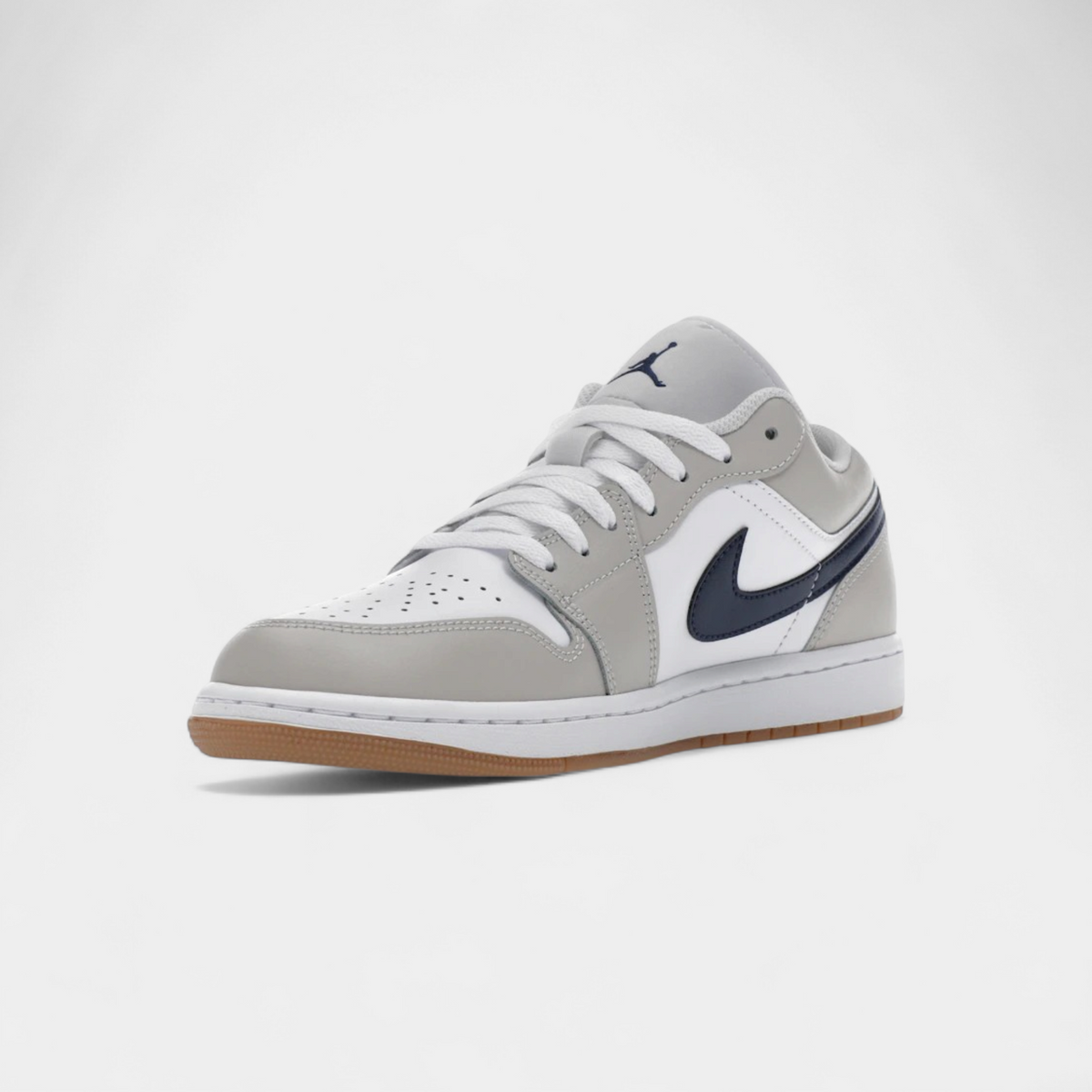 Jordan 1 Low Midnight Navy Neutral Grey