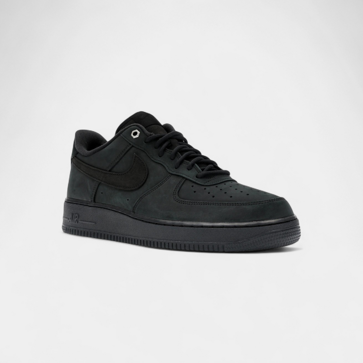 Nike Air Force 1 Low '07 WB Triple Black Nubuck