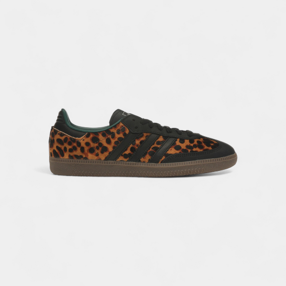 adidas Samba OG Black Green Leopard (Women's)