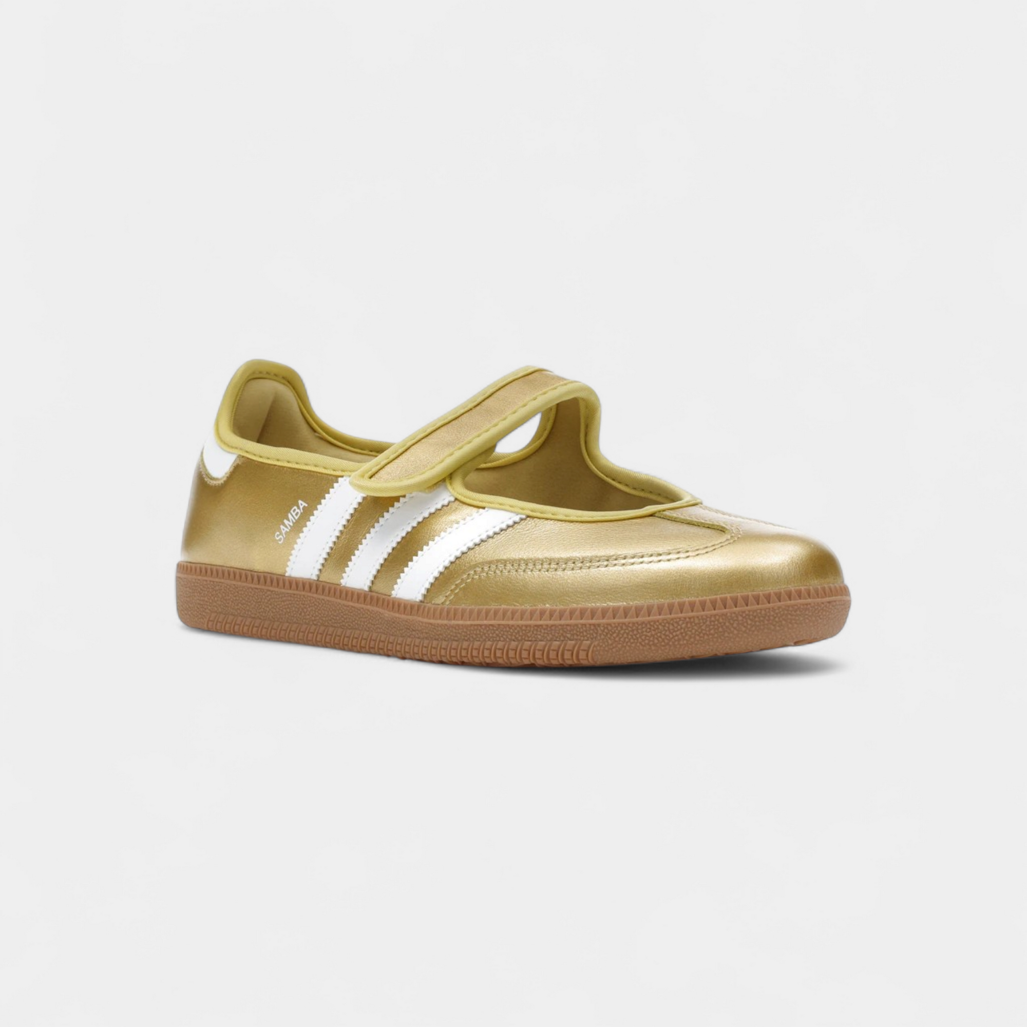 adidas Samba Jane Gold Metallic White (Women's)