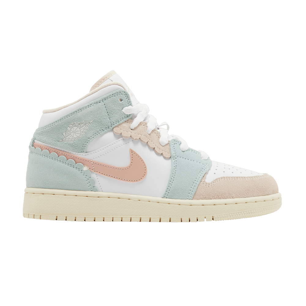 Jordan 1 Mid SE Pink Oxford (GS)
