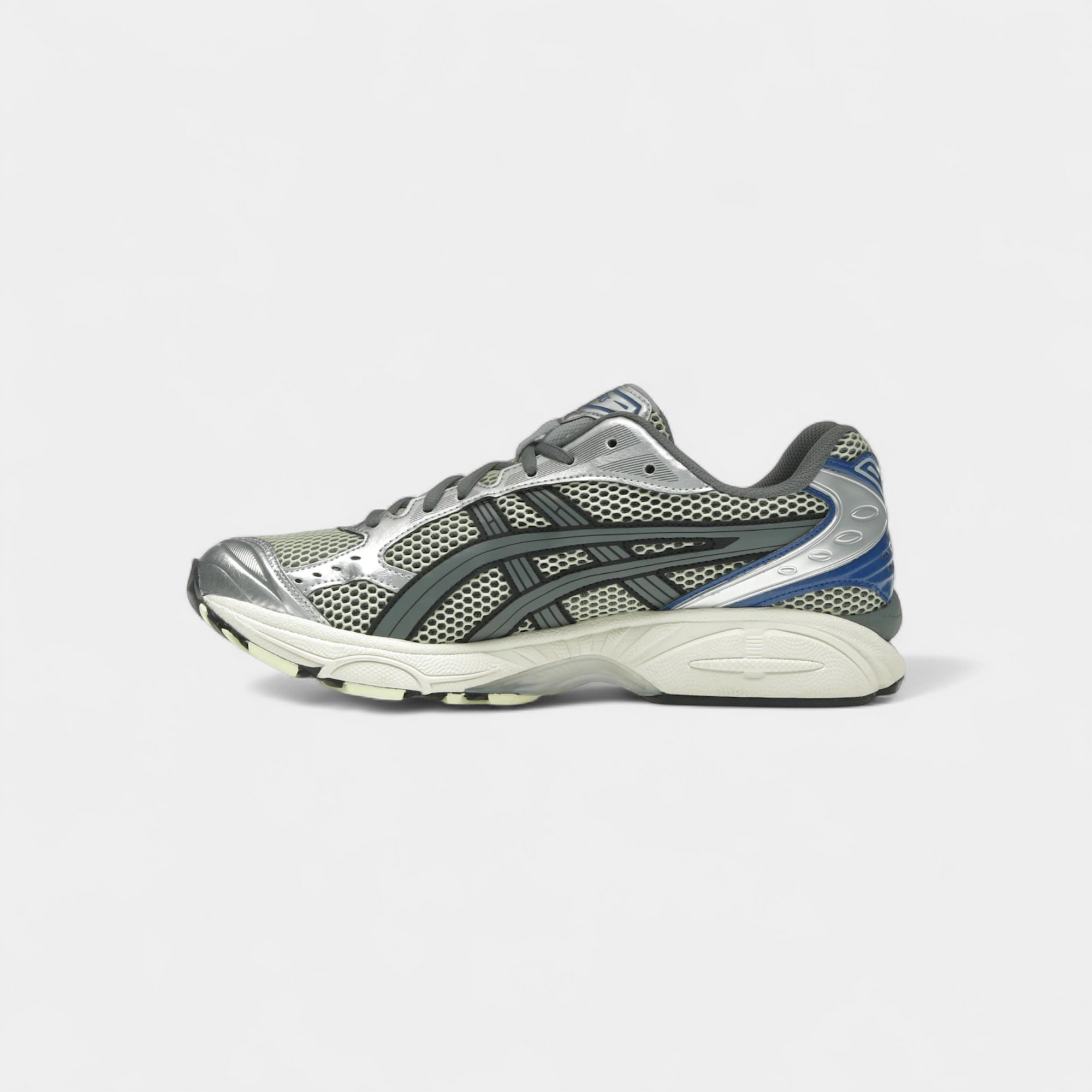 ASICS Gel-Kayano 14 Soft Yellow Asics Blue