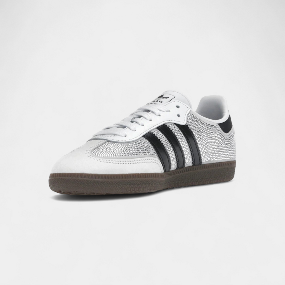 adidas Samba OG Rhinestone Crystal White Silver (Women's)