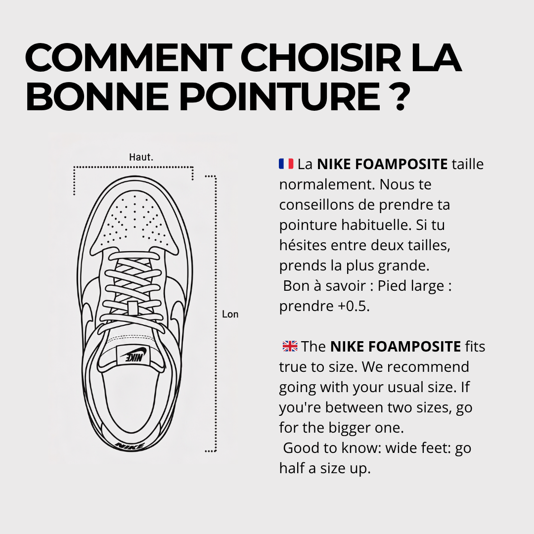 Guide des tailles