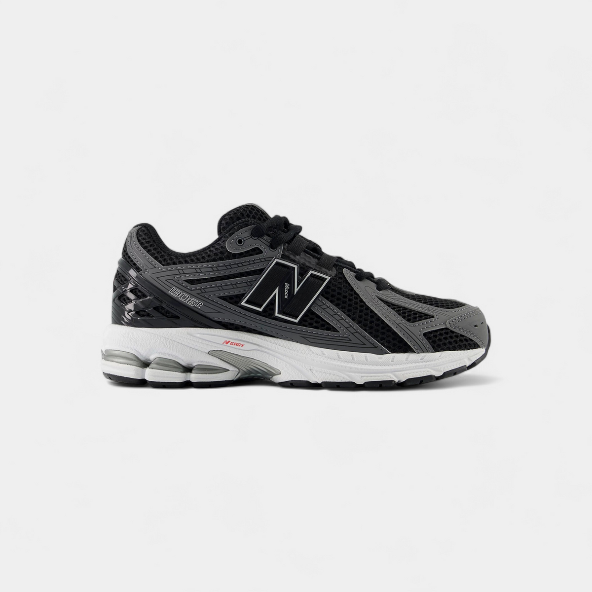 New Balance 1906R Black Team Red Castlerock (GS)