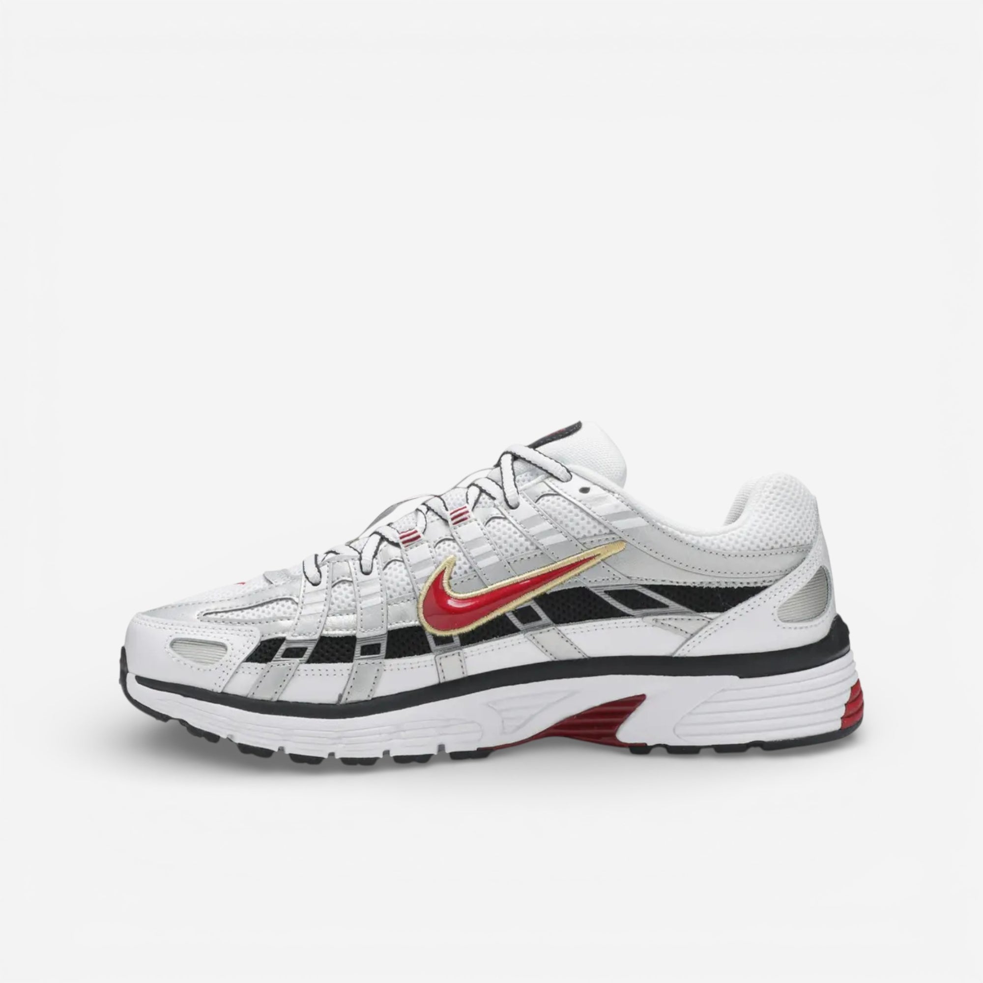 Nike P-6000 White Gold Red (Women's)