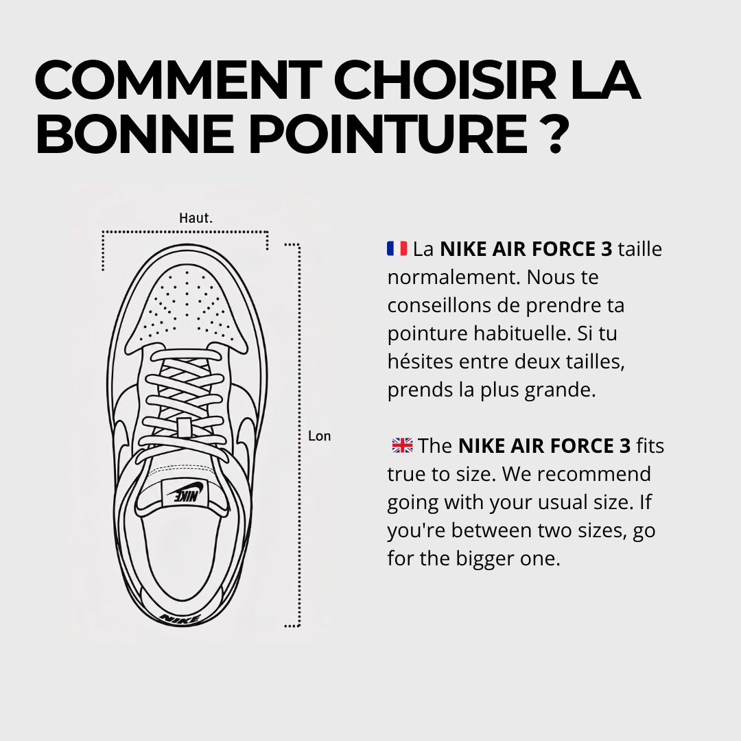 Guide des tailles