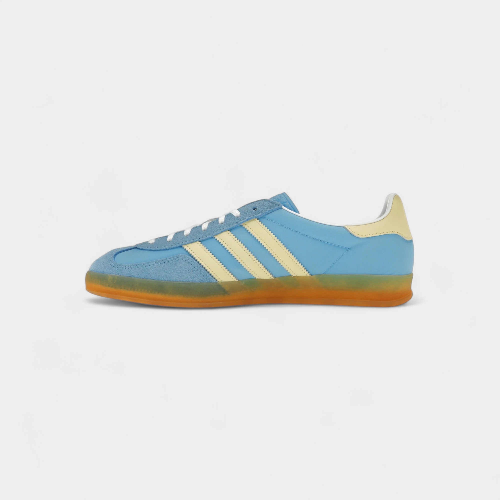 adidas Gazelle Indoor Semi Blue Burst Almost Yellow (Women's)