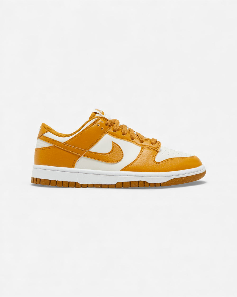 Nike Dunk Low Next Nature Phantom Gold Suede (Women's)