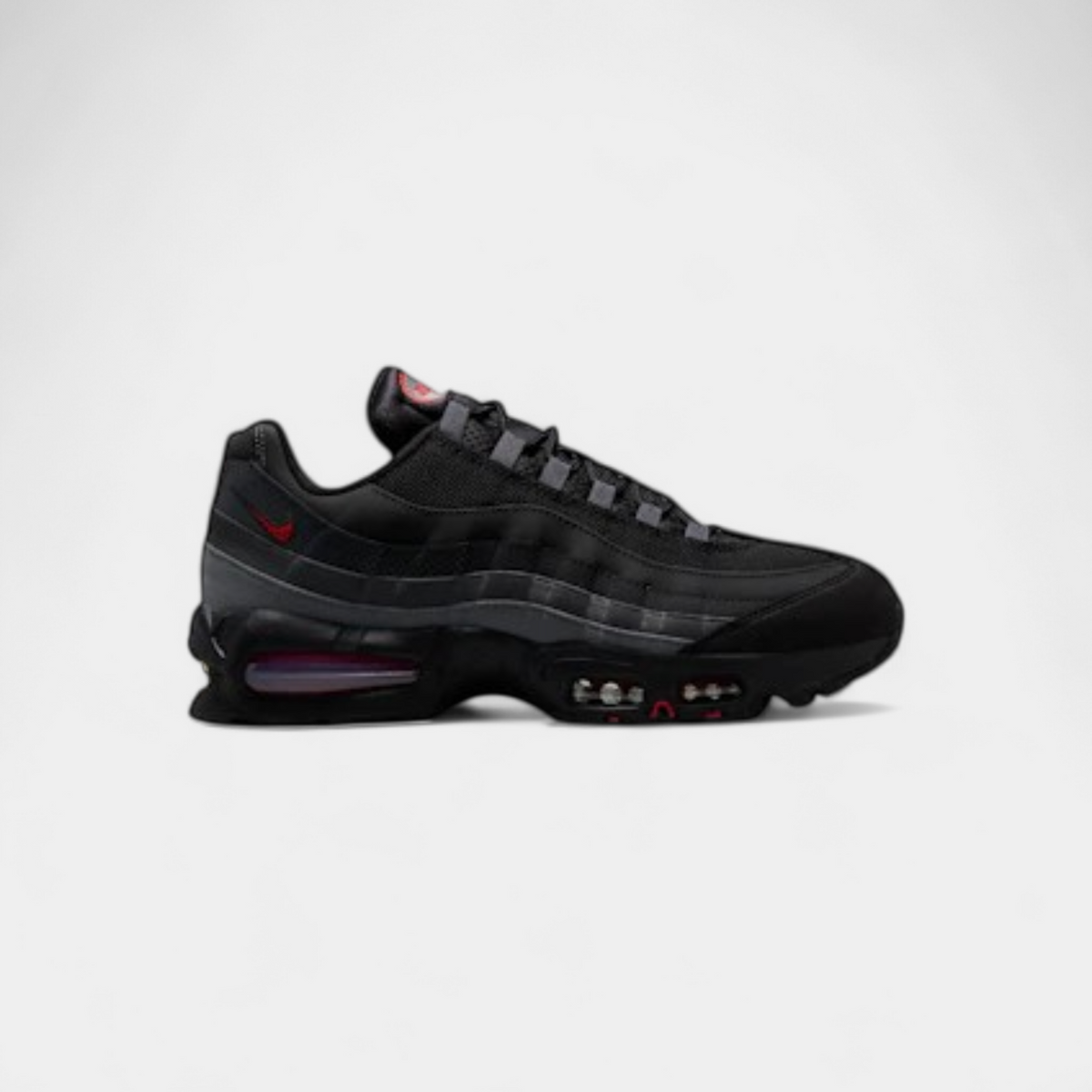 Nike Air Max 95 Big Bubble Black Anthracite University Red