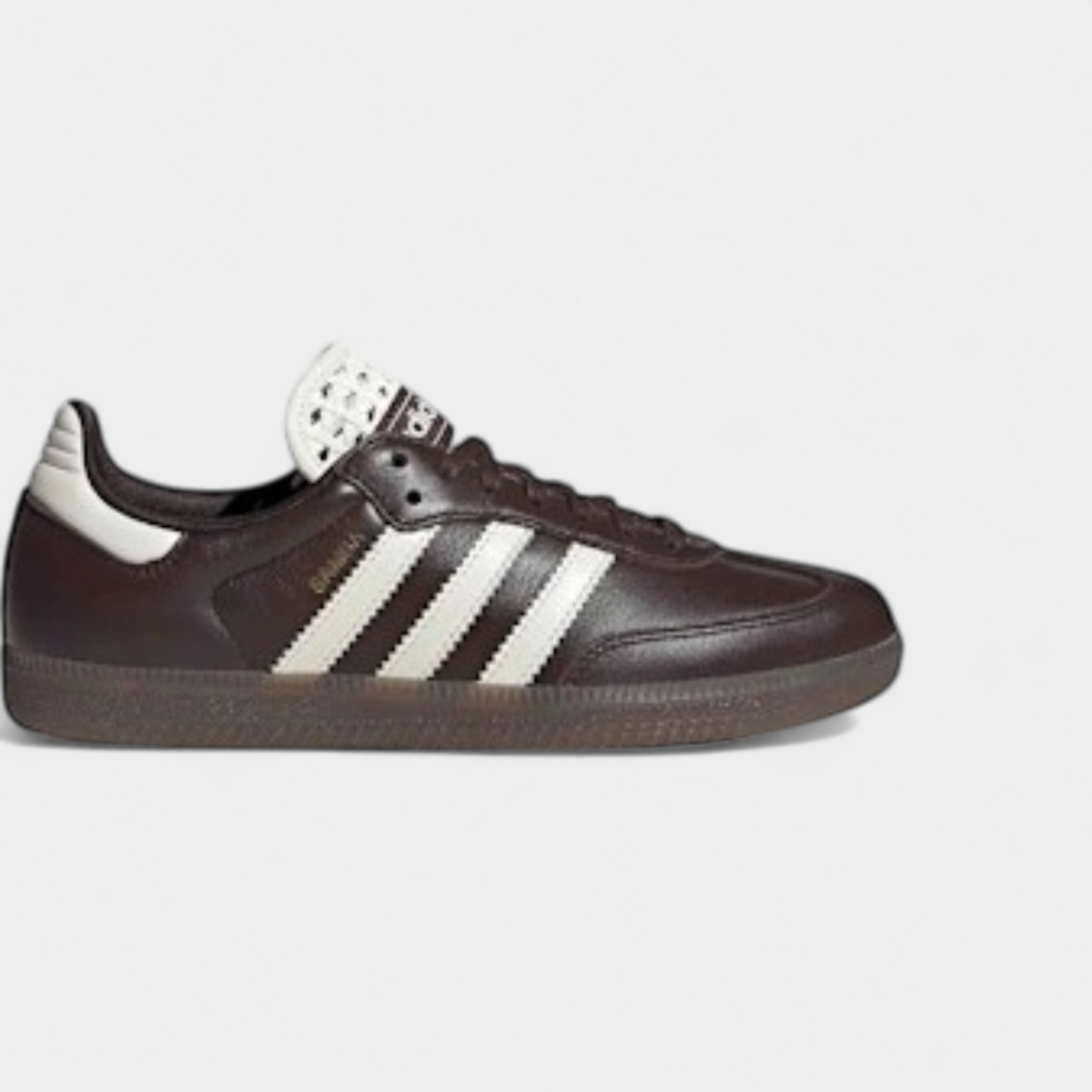 adidas Samba OG Basketweave Tongue Aurora Coffee Off White (Women's)
