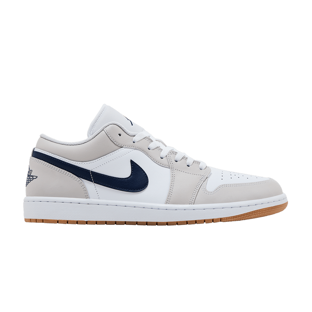Jordan 1 Low Midnight Navy Neutral Grey