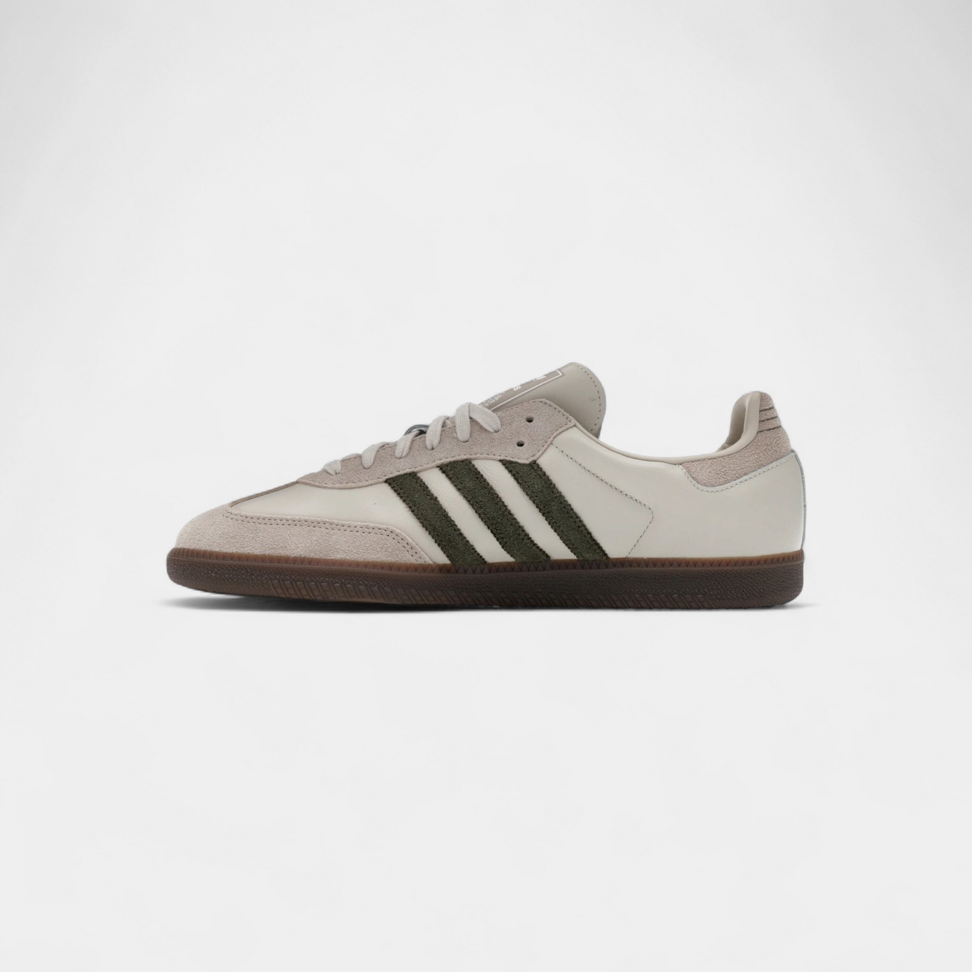 adidas Samba OG Aluminum Dark Khaki