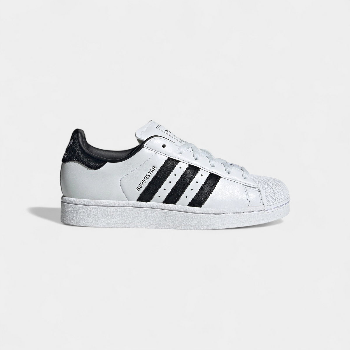 adidas Superstar II White Black Pony Hair (Women's)