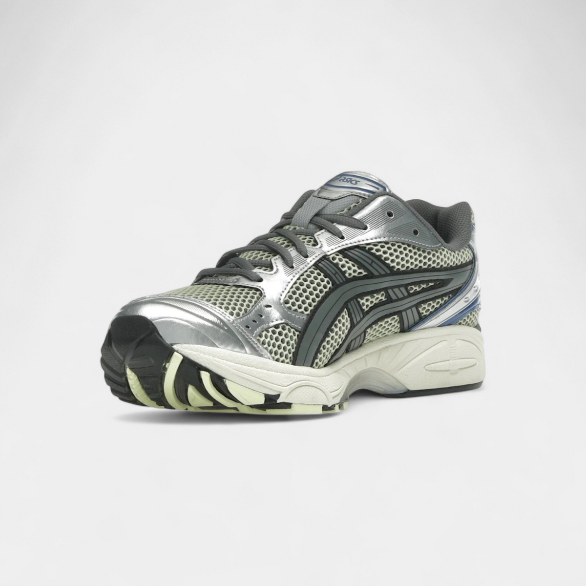 ASICS Gel-Kayano 14 Soft Yellow Asics Blue