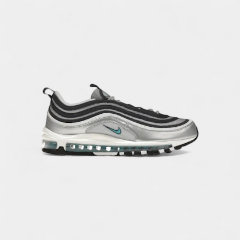 Nike Air Max 97 Metallic Silver Chlorine Blue (Women's)