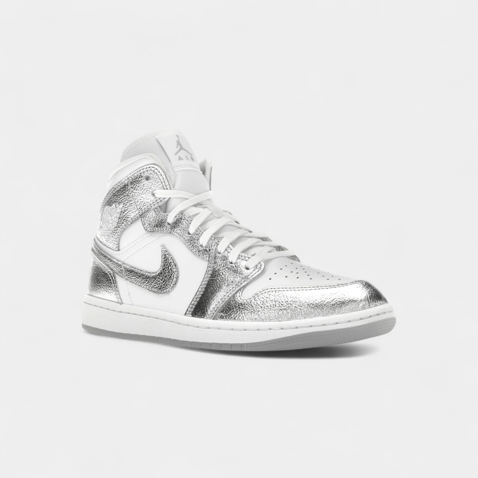 Jordan 1 Mid SE Metallic Silver (Women's)