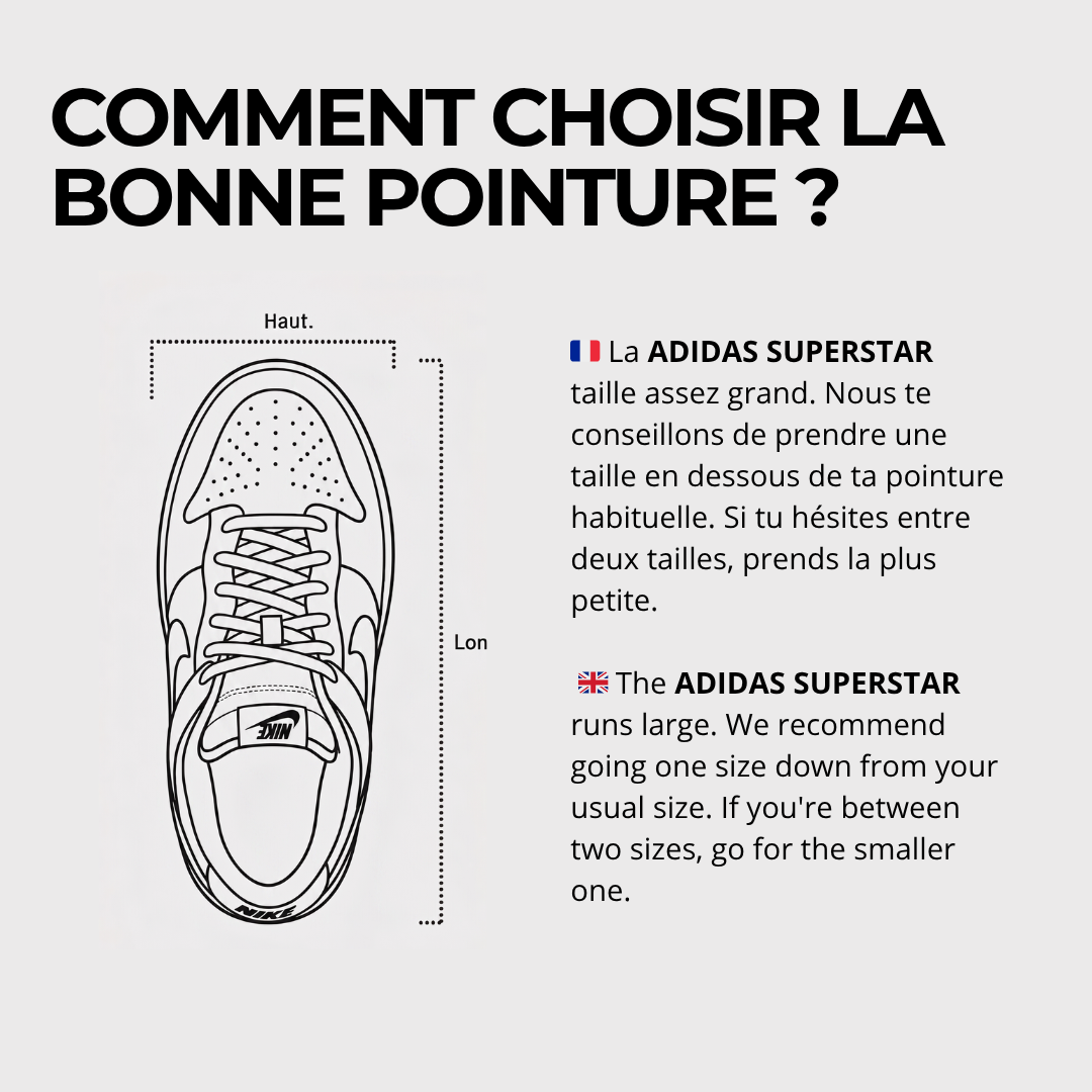 Guide des tailles