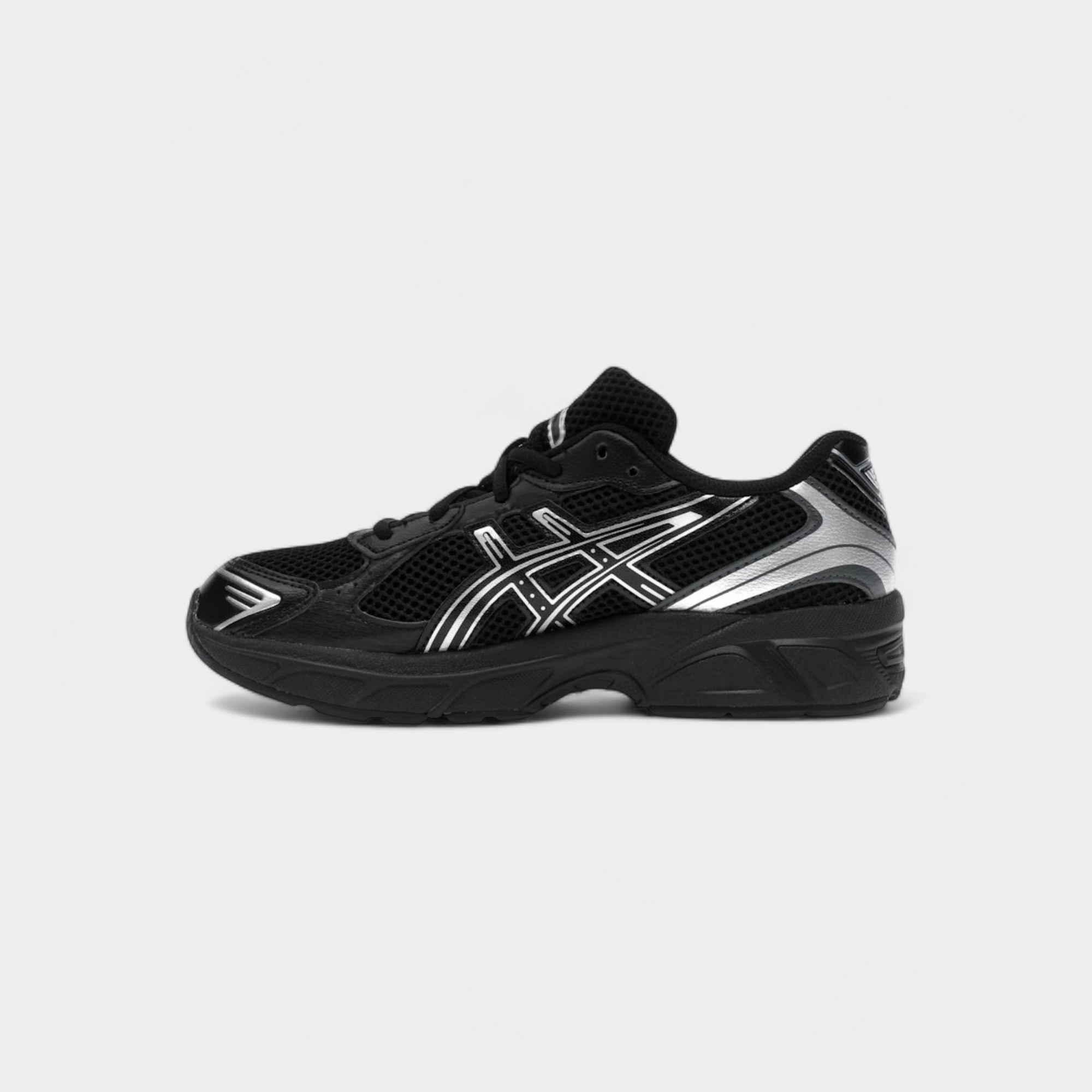 ASICS Gel-1130 Black Pure Silver (GS)
