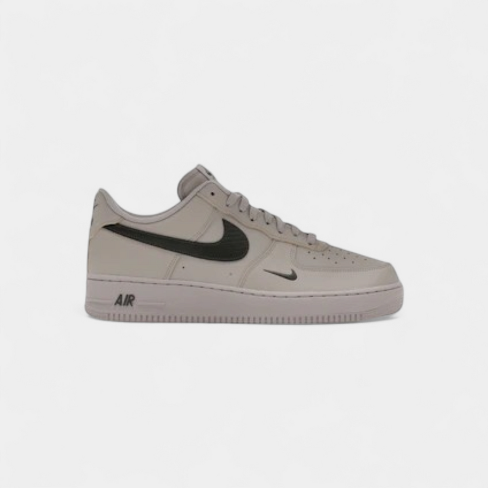 Nike Air Force 1 Low '07 Carbon Fiber Swoosh College Grey Newsprint