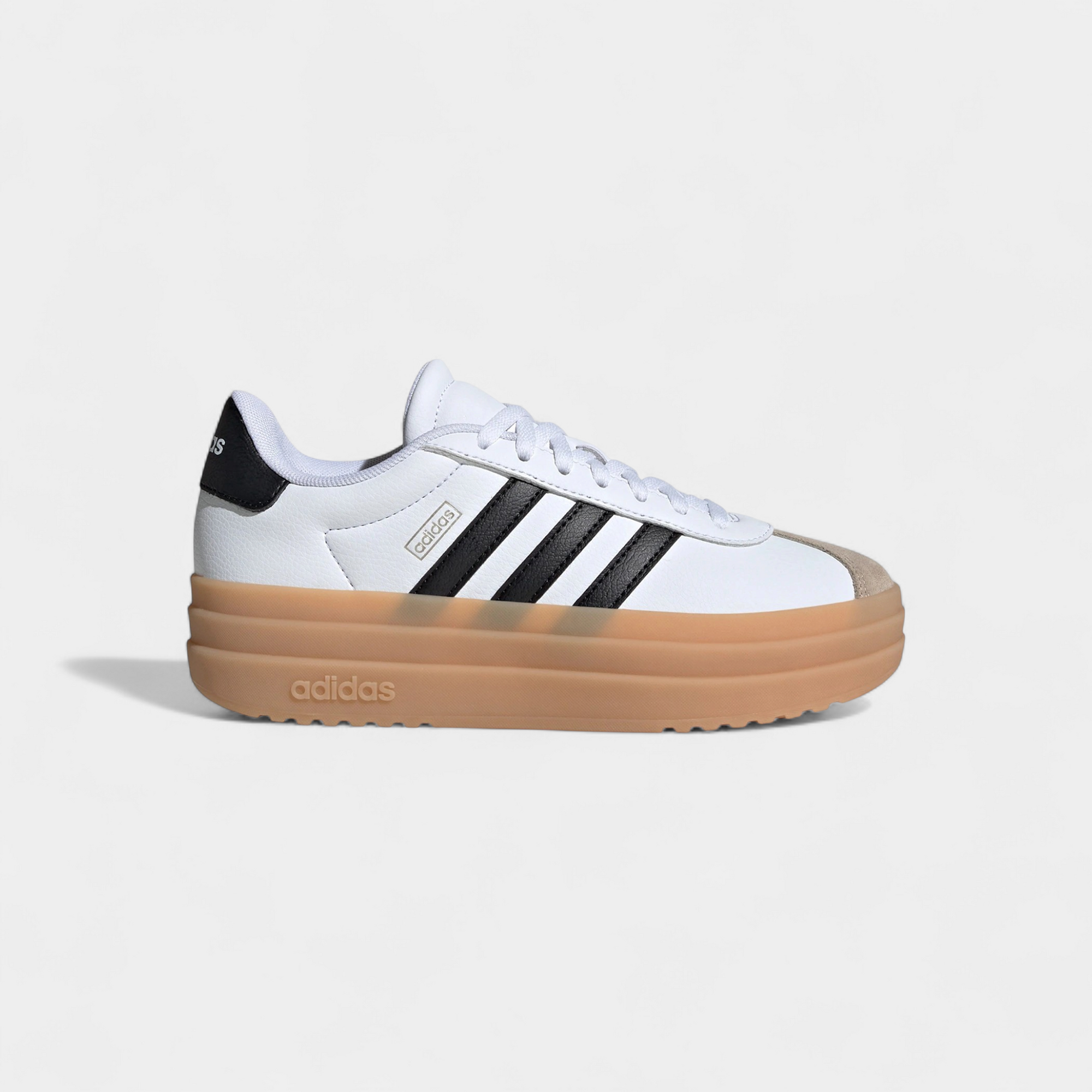 adidas VL Court Bold Cloud White Core Black Wonder Beige (GS)