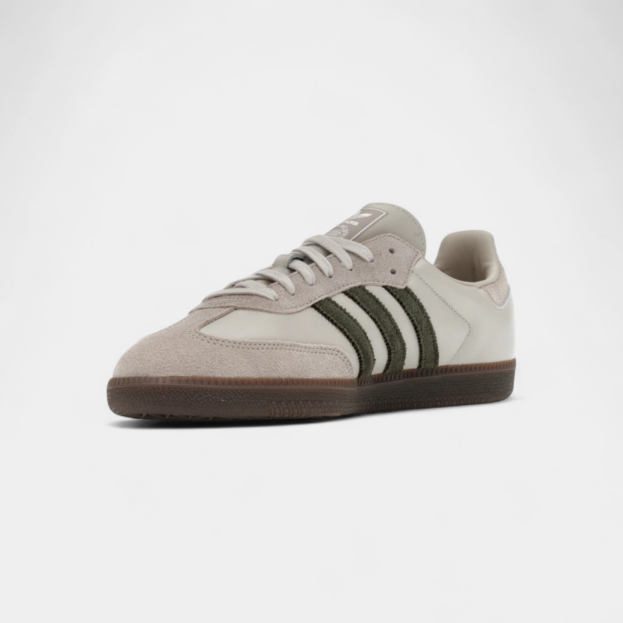 adidas Samba OG Aluminum Dark Khaki